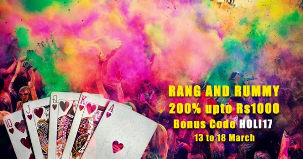 Celebrate Holi with Rummy Passion