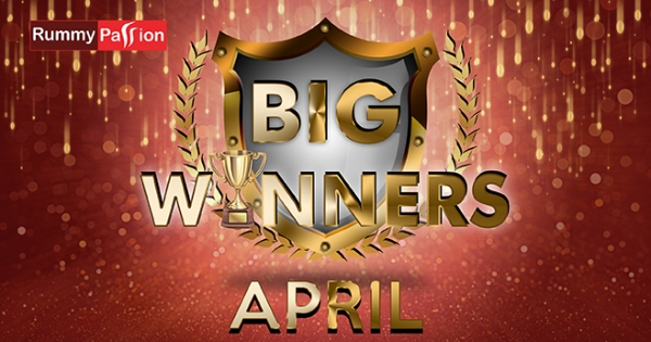 Big Winners in April at Rummy Passion