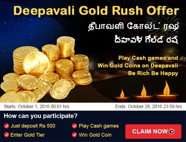 Deepavali Gold Rush Offer
