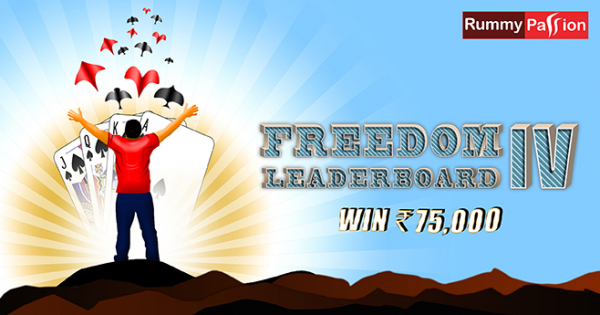 Freedom Leaderboard-IV at Rummy Passion