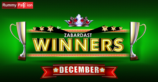 A Pat on the Back for December 2019 Winners