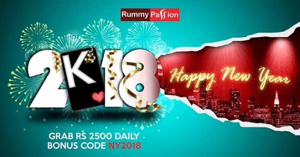 New Year Celebrations at Rummy Passion