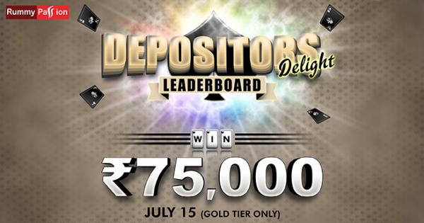 Depositors Delight Leaderboard (JULY 15)