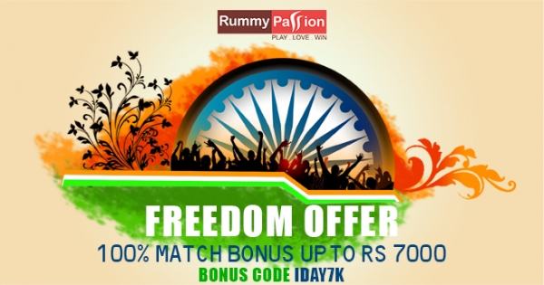 Celebrate our 71st Independence Day at Rummy Passion