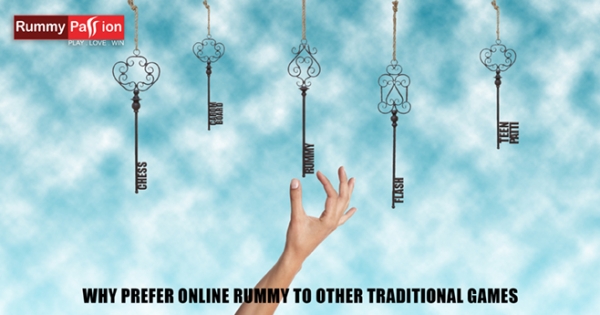 Why Prefer Online Rummy to Other Traditional Games