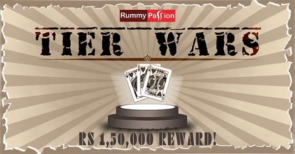 Win Rs 1.5 Lac in Tier Wars at Rummy Passion