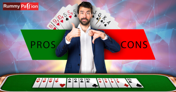 Pros & Cons of Playing Online Rummy!