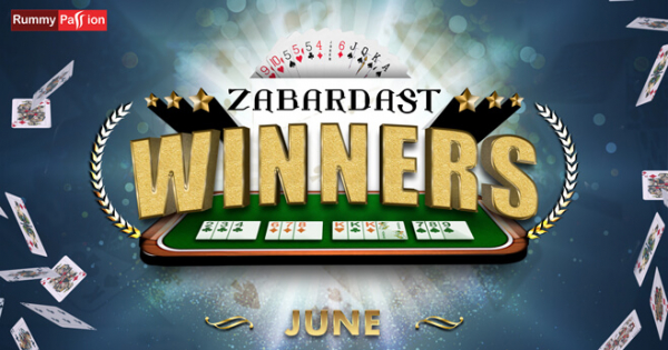 Celebrating the June 2021 Winners at Rummy Passion