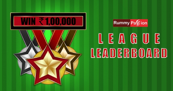 The League Leaderboard at Rummy Passion