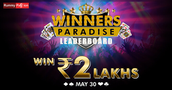 Winners Paradise Leaderboard (May 30)