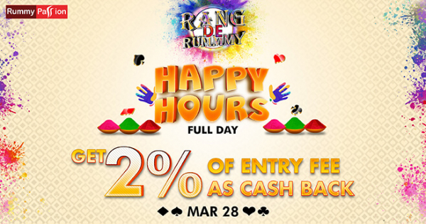 Rang De Rummy Happy Hours