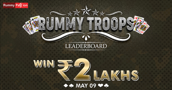 Rummy Troops Leaderboard (May 09)