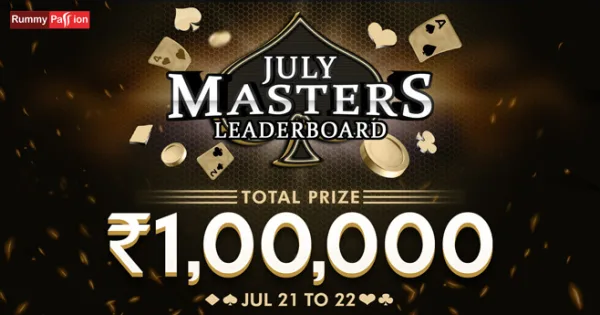 July Masters Leaderboard 2023