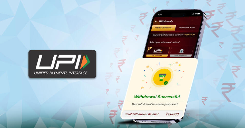 Instant Withdrawals through UPI