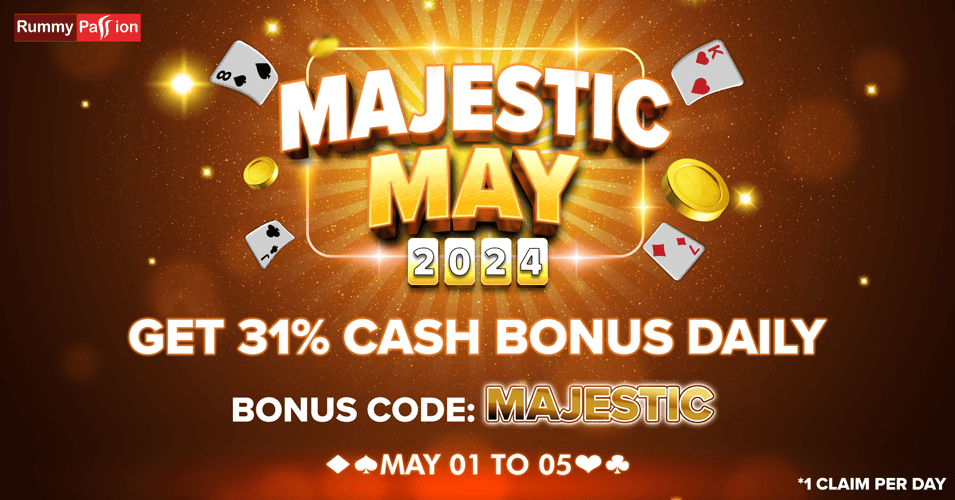 Majestic May Cash Bonus Offer 2024